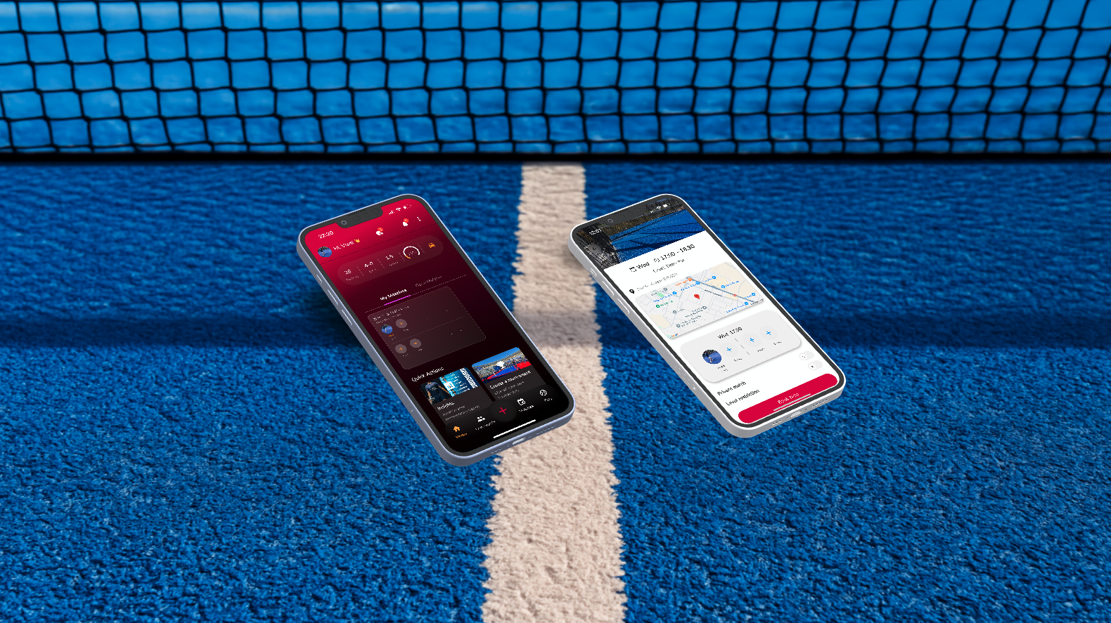 Padel UP mobile app preview